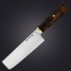SHOKUNIN Carbon Steel Nakiri - Image 2
