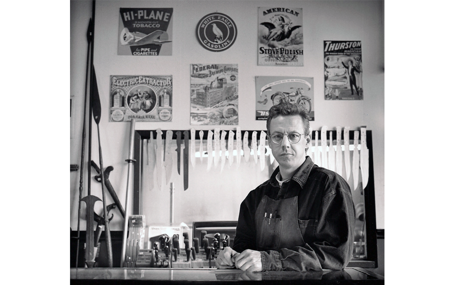 Bob at his shop #2