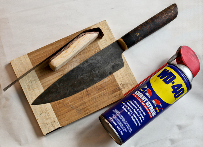 Carbon Steel Knife Care and Cleaning