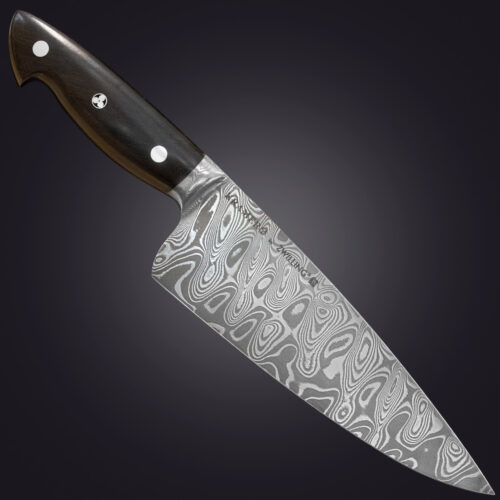 LE Kramer by ZWILLING 8 inch chef's Knife - right view